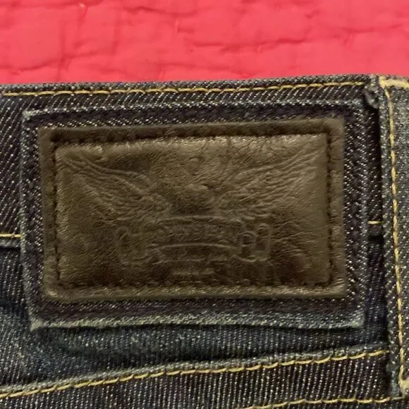 Robin's Jean Dark Blue Denim with Silver Button, size 29 - Picture 9 of 10